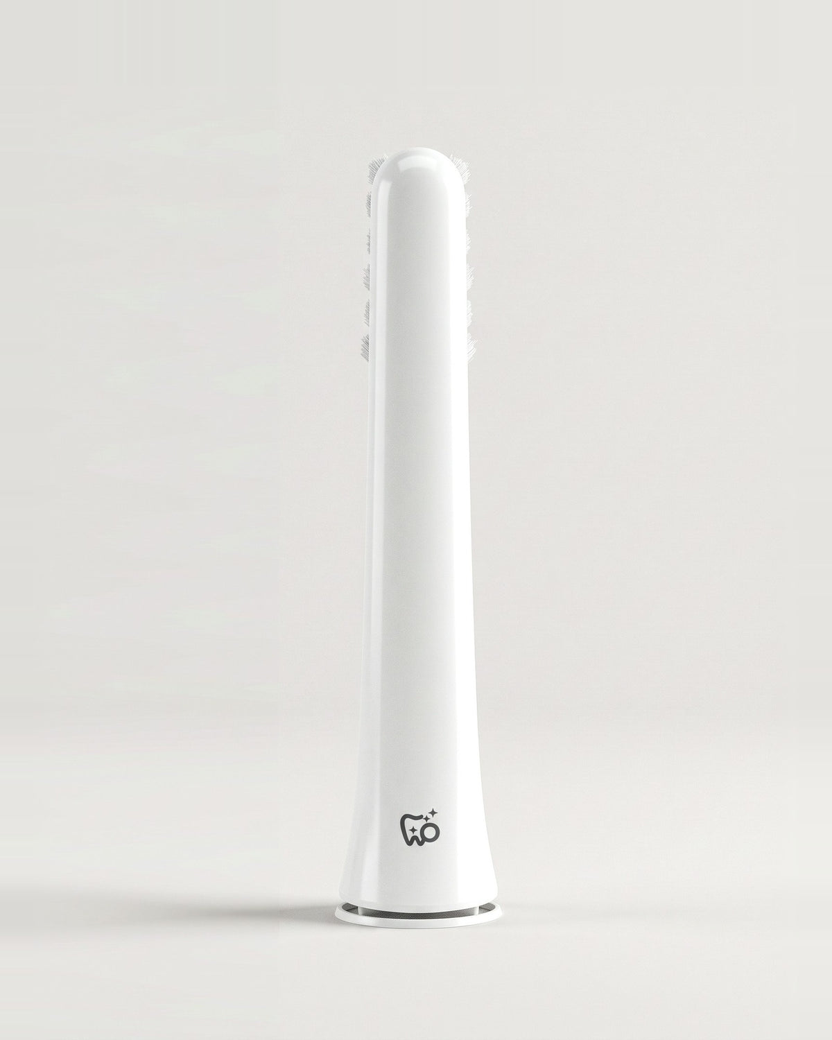PulseONE Gentle Touch head in White, back view