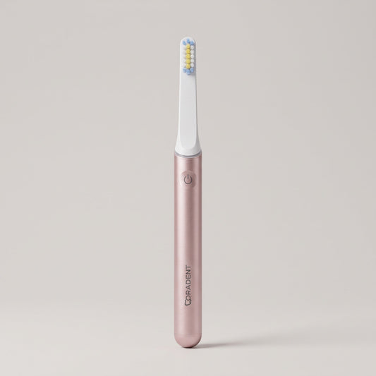PulseONE sonic toothbrush in Rose, front view